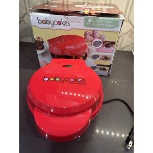 BABYCAKES The Original Nonstick Multi Treat Baker Cupcakes Donuts Cake Pops